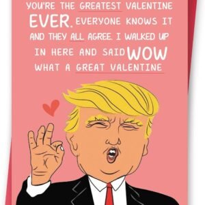 Funny Valentines Day Card for Husband Wife, Sweet Valentines Day Gifts for Boyfriend Girlfriend, Romantic Anniversary Birthday Gifts for Him Her, Love Card