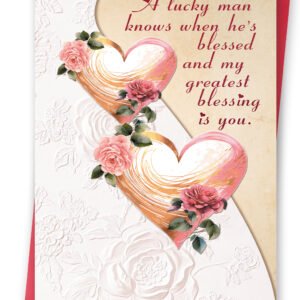 Romantic Valentines Day Card for Wife Girlfriend, Funny Valentines Day Gifts from Husband Boyfriend, Best Valentines Gifts for Women Her