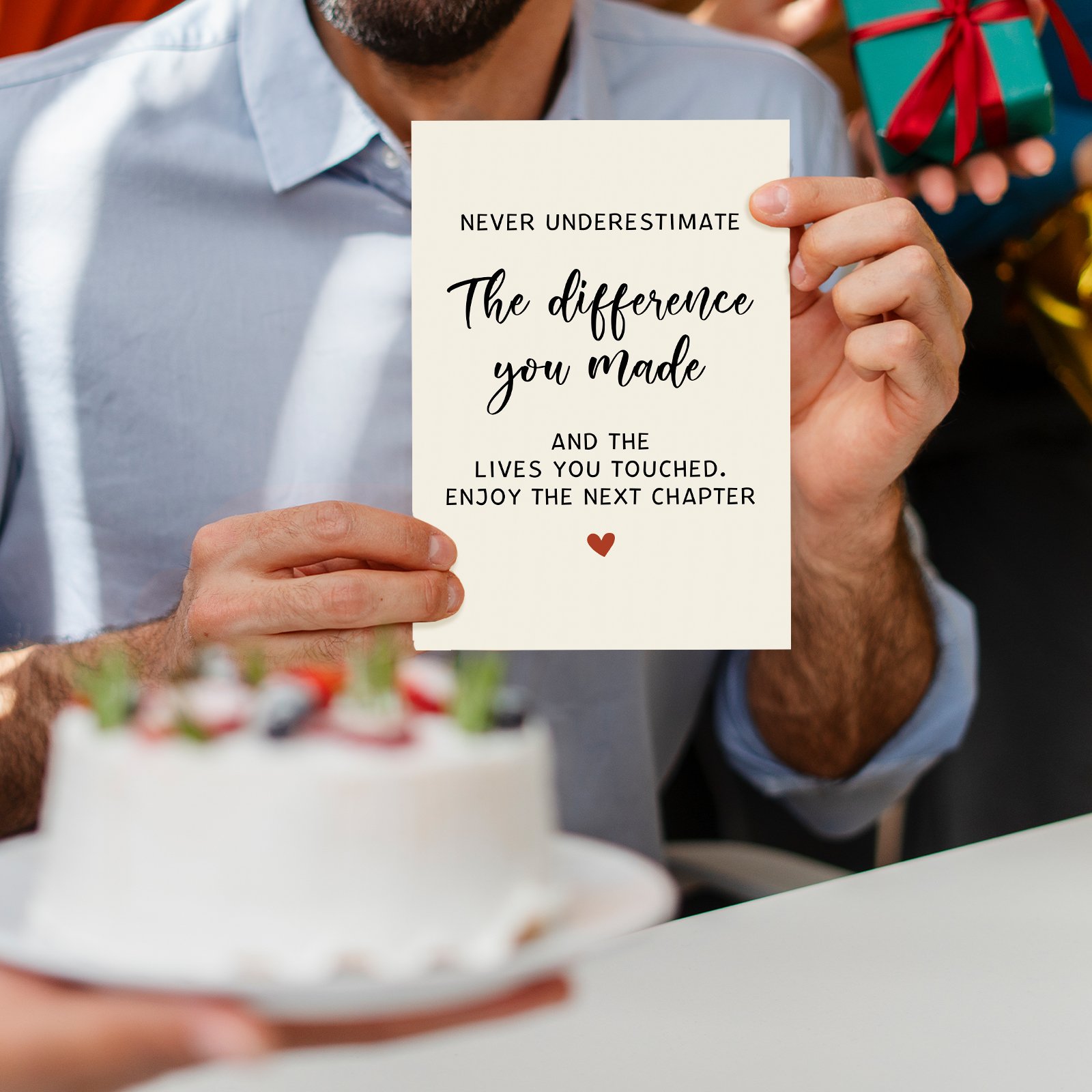 FANCYLUCKY Funny Retirement Gifts for Women Men, Retiring Card Gift for Retired Colleagues Friends Boss Teachers Dad Mom, Farewell Card for Him Her - Image 6
